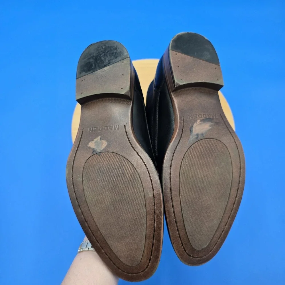 Madden‎ JAYYZ Black Chukka Boots Dress Shoes Mens 8.5 EUC